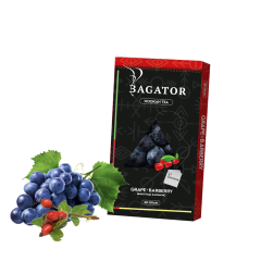 Кальянная чайная смесь Bagator Hookah Tea Grape Barberry (Виноград Барбарис, 50 г)