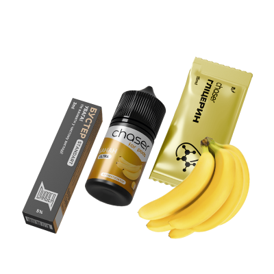 Набор для самозамеса Chaser Banana Ultra (Банан, 50 мг, 30 мл)