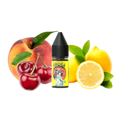 Жидкость Eight by Katana Cherry Lemon Peach (Вишня Лимон Персик, 50 мг, 10 мл)