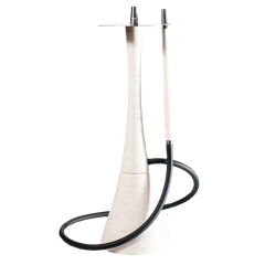 Дизайнерский кальян Roden White (белый, полный комплект)