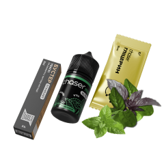 Набор для самозамеса Chaser Mix Basil Mint Ultra (Базилик Мята, 50 мг, 30 мл)
