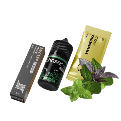 Набор для самозамеса Chaser Mix Basil Mint Ultra (Базилик Мята, 50 мг, 30 мл)