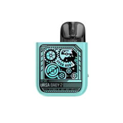 Lost Vape Ursa Baby 2 900 Pop Blue Time Gear (Бирюзовый, с картриджем) Многоразовый POD