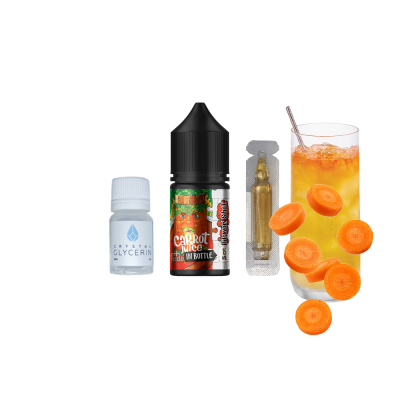 Набор для самозамеса In Bottle Puzzle Carrot Juice (Морковный сок, 50 мг, 30 мл)