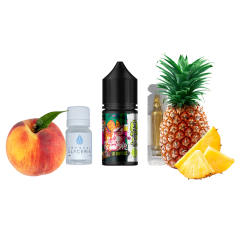 Набор для самозамеса In Bottle Puzzle Pineapple Peach (Ананас Персик, 50 мг, 30 мл)