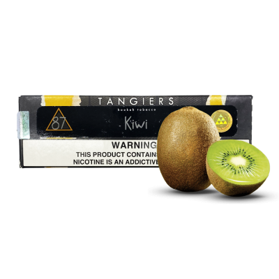 Тютюн Tangiers Noir №87 Kiwi (Ківі, 250 г) Чорна упаковка