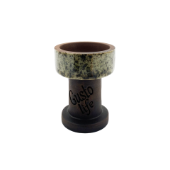 Глиняная чаша Gusto Bowls Rook Grey (Серо-зелёная)