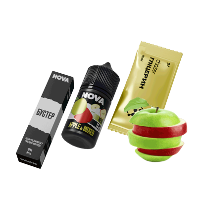 Набор для самозамеса Chaser Nova Apple&Mixed (Микс Яблок, 50 мг, 30 мл)