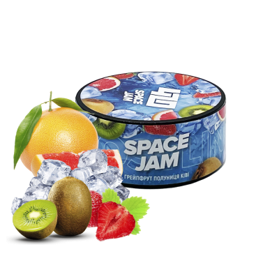 Табак 420 Frost Line Space jam (Грейпфрут Клубника Киви Лёд, 100 г)