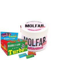 Табак Molfar Virginia Line Жвачка Turbo (Жвачка Турбо, 40 г)