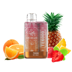 Elf Bar TE6000 Key West (Ананас Апельсин Клубника) Одноразовый POD