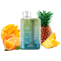 Elf Bar TE6000 Hawaii Punch (Тропические фрукты) Одноразовый POD