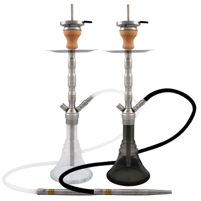 Кальян AMY 4-Stars SS2002 TR (металлик, полный комплект)