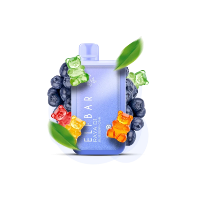 Elf Bar Raya D1 13000 Blueberry Gami (Блюберри Гами) Одноразовый POD
