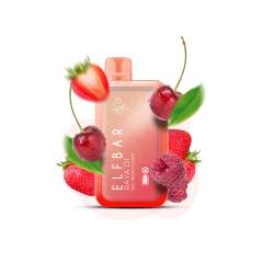 Elf Bar Raya D1 13000 Red Berry Cherry (Красная ягода Вишня) Одноразовый POD