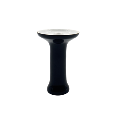 Глиняная чаша 2x2Hookah Phunnel Black And White (Черно-белый)
