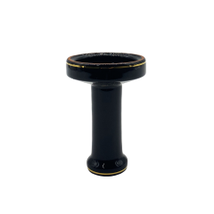 Глиняная чаша 2x2Hookah Royal Flat Black (Чёрный)