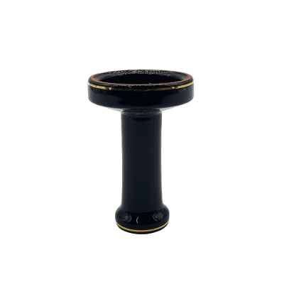 Глиняная чаша 2x2Hookah Royal Flat Black (Чёрный)