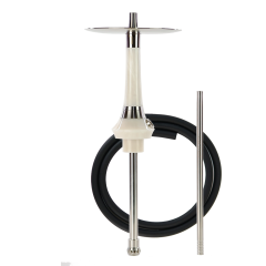 Кальян Totem Hookah Monolit Optima Silver Shine (бежевый, базовый комплект)