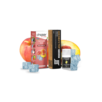 Набір для самозамішування Chaser Peach Ice Ultra (Персик, 50 мг, 10 мл)