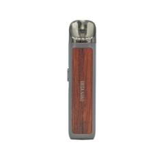 Lost Vape Ursa Nano 800 Gunmetal Walnut Wood (Коричневый, с картриджем) Многоразовый POD