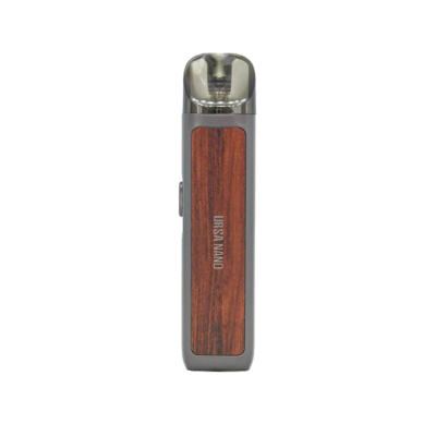Lost Vape Ursa Nano 800 Gunmetal Walnut Wood (Коричневый, с картриджем) Многоразовый POD