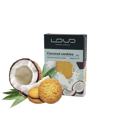 Табак Loud Coconut cookie (Кокосовое печенье, 40 г)