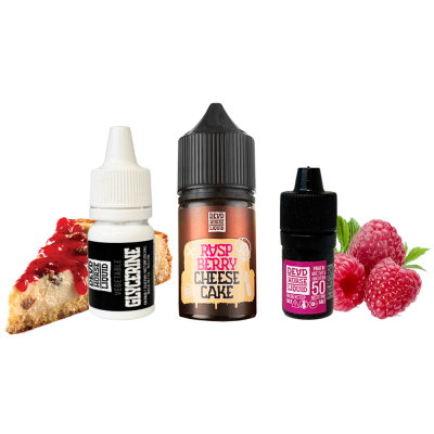 Набор для самозамеса Dead Horse Liquid Raspberry cheesecake (Малиновый Чизкейк, 50 мг, 30 мл)
