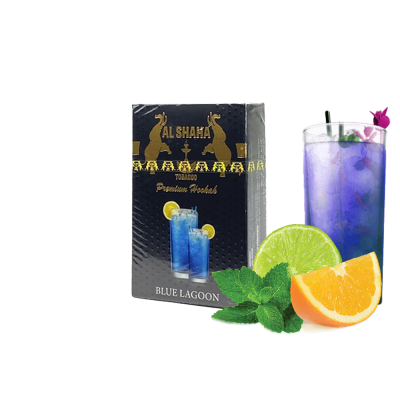 Табак Al Shaha Blue Lagoon (Блю Лагун, 50 г)