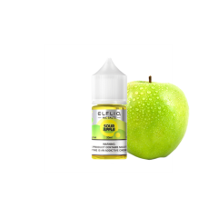 Жидкость Elfliq Sour Apple (Кислое Яблоко, 50 мг, 30 мл)