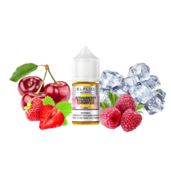 Жидкость Elfliq Strawberry Raspberry Cherry Ice (Клубника Малина Вишня Лёд, 50 мг, 30 мл)