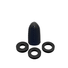 Диффузор для кальяна силиконовый Black (чёрный, с кольцами)