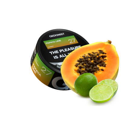 Табак Gedonist №27 Papaya Lime (Папая Лайм, 100 г)
