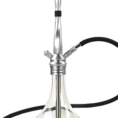 Кальян Garden Premium Silver (металевий, повний комплект)