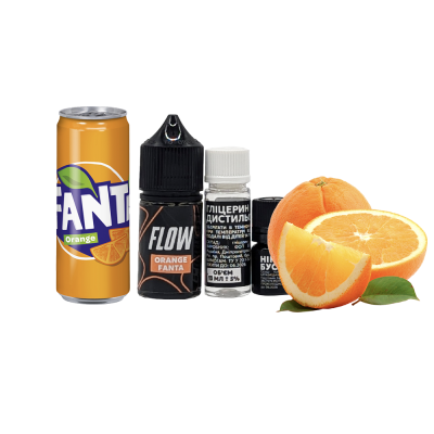 Набор для самозамеса Flow Orange Fanta (Фанта Апельсин, 50 мг, 30 мл)