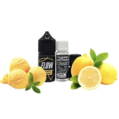 Набор для самозамеса Flow Lemon Sorbet (Лимонный Сорбет, 50 мг, 30 мл)