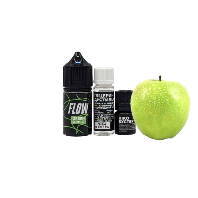 Набор для самозамеса Flow Green Apple (Зелёное Яблоко, 50 мг, 30 мл)