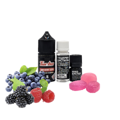 Набор для самозамеса Turbo Sour Berry Supra (Кислые Ягодные Леденцы, 50 мг, 30 мл)