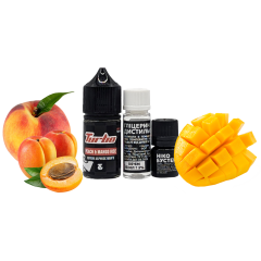 Набор для самозамеса Turbo Peach&Mango Ride (Персик-Абрикос-Манго, 50 мг, 30 мл)