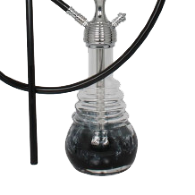 Кальян Amy Deluxe 680 black (чёрный, полный комплект)