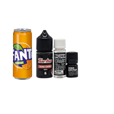 Набор для самозамеса Turbo Orange Firebird (Фанта, 50 мг, 30 мл)