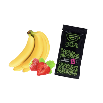 Табак Glitch Банан-Клубника (20 г)