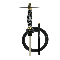 Кальян Sunpipe Holi Tiki Pirate (чёрно-белый, базовый комплект)