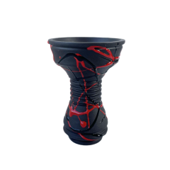 Глиняная чаша Gusto Bowls Killa Black Red (Чёрно-красный)