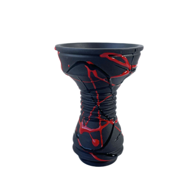 Глиняная чаша Gusto Bowls Killa Black Red (Чёрно-красный)