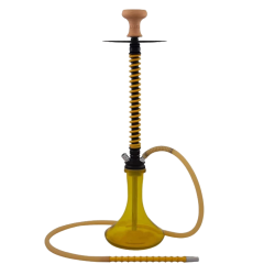 Кальян Yahya Coilover Yellow (жёлтый, полный комплект)