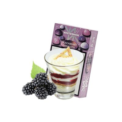 Тютюн WhiteSmok Blackberry Pannacota (Ожинова Панакота, 50 г)