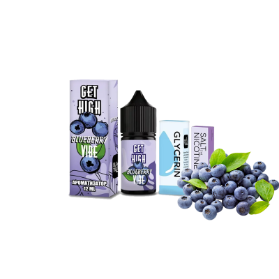 Набор для самозамеса Get High Blueberry Vibe (Блюберри Вайб, 50 мг, 30 мл)