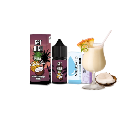 Набор для самозамеса Get High Pina Colada (Пина Колада, 50 мг, 30 мл)