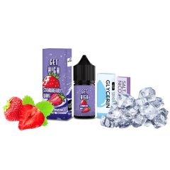 Набор для самозамеса Get High Strawberry Wave (Стравберри Вейв, 50 мг, 30 мл)